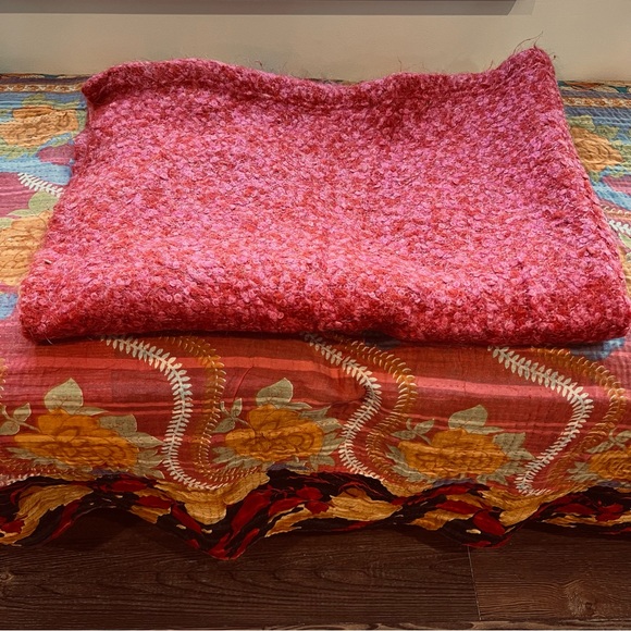 IKEA Other - IKEA STOCKHOLM throw wool mohair acrylic polyester blend 51" x 67" Maria Vinka